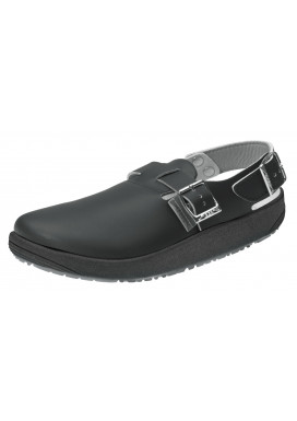 Abeba rubber Clog, schwarz 