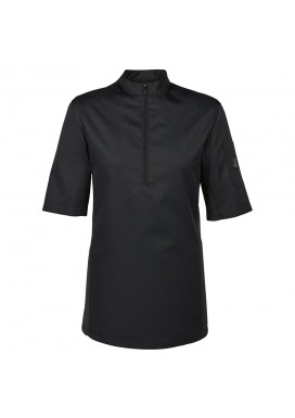 Greiff Herren Kochjacke Schwarz