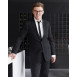 Modisches Herren Sakko Regular Fit Schwarz Detailbild