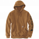 Carhartt Logo Sleeve Hoodie  Detailbild